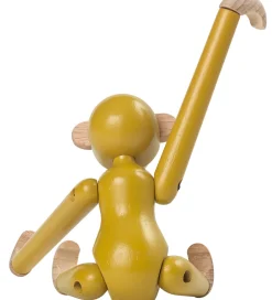 Pyntefigurer*Kay Bojesen Træfigur - Abe - Vintage - Mini - Gul