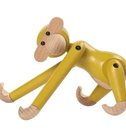 Pyntefigurer*Kay Bojesen Træfigur - Abe - Vintage - Mini - Gul