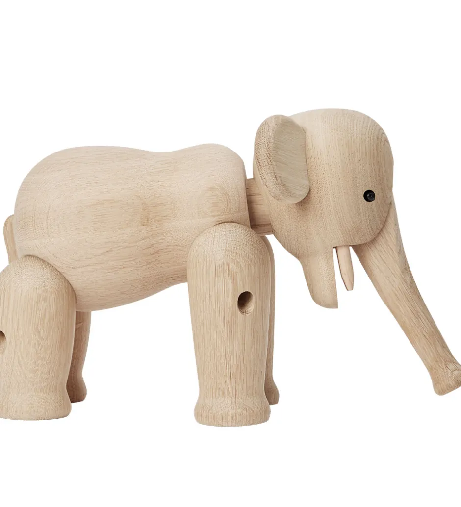 Pyntefigurer*Kay Bojesen Træfigur - Elefant - Stor - 22 cm - Eg