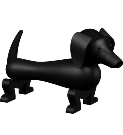 Kay Bojesen Træfigur - Gravhund - Mellem - Mørk Bejdset Eg