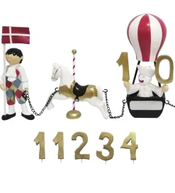 Fødselsdagstoge*Kids by Friis Fødselsdagstog - 45 cm - Harlekin & Columbine