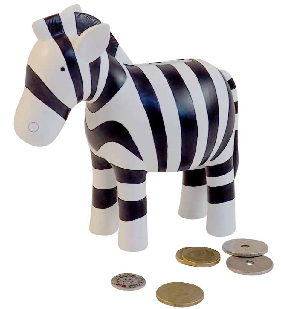 Sparegrise*Kids by Friis Sparebøsse - 16x15x7 - Zebra