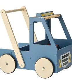 Gåvogne*Kids Concept Gåvogn - Træ - Lastbil - Aiden - Blå