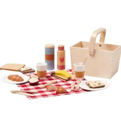 Legemad*Kids Concept Legemad - Picnic sæt - Træ