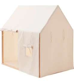 Legetelte|Legetelte*Kids Concept Legetelt - Hus - 110x84 cm - Naturhvid