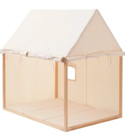 Legetelte|Legetelte*Kids Concept Legetelt - Hus - 110x84 cm - Naturhvid