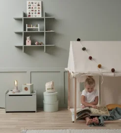 Legetelte|Legetelte*Kids Concept Legetelt - Hus - 110x84 cm - Naturhvid