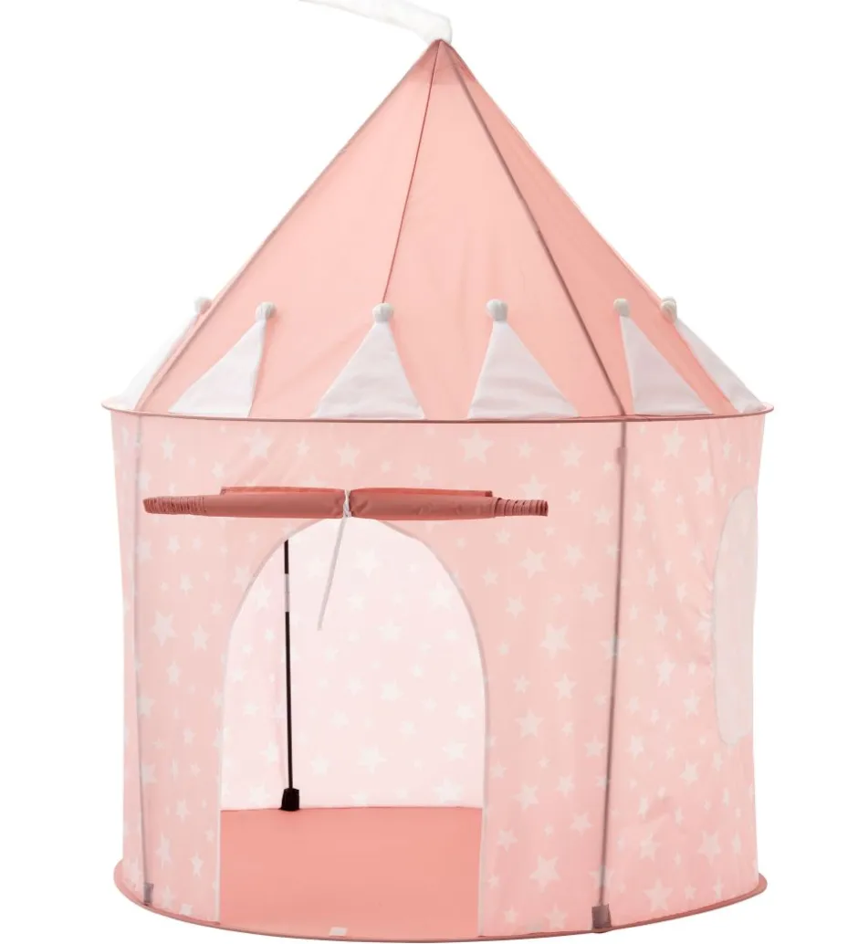 Legetelte|Legetelte*Kids Concept Legetelt - 100x130 cm - Rosa m. Stjerner