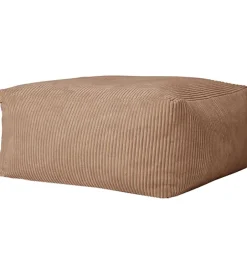 Puffer*Kids Concept Puf - 85x85x34 cm - Fløjl - Brun