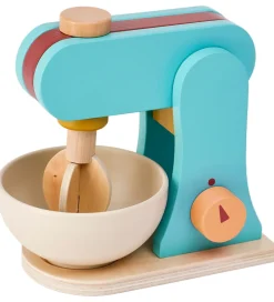 Trælegetøj|Rolleleg*Kids Concept Røremaskine - Træ - 17 cm - Blå