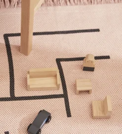 Legetæpper Og Legegulve*Kids Concept Tæppe - Geometrisk - Rosa