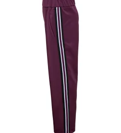 Kids Only Bukser - KogWarm - Mauve Wine/Panel White/Blac