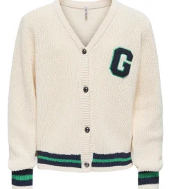 Striktrøjer*Kids Only Cardigan - Strik - Antique White/Night Sky/ Medium Gre