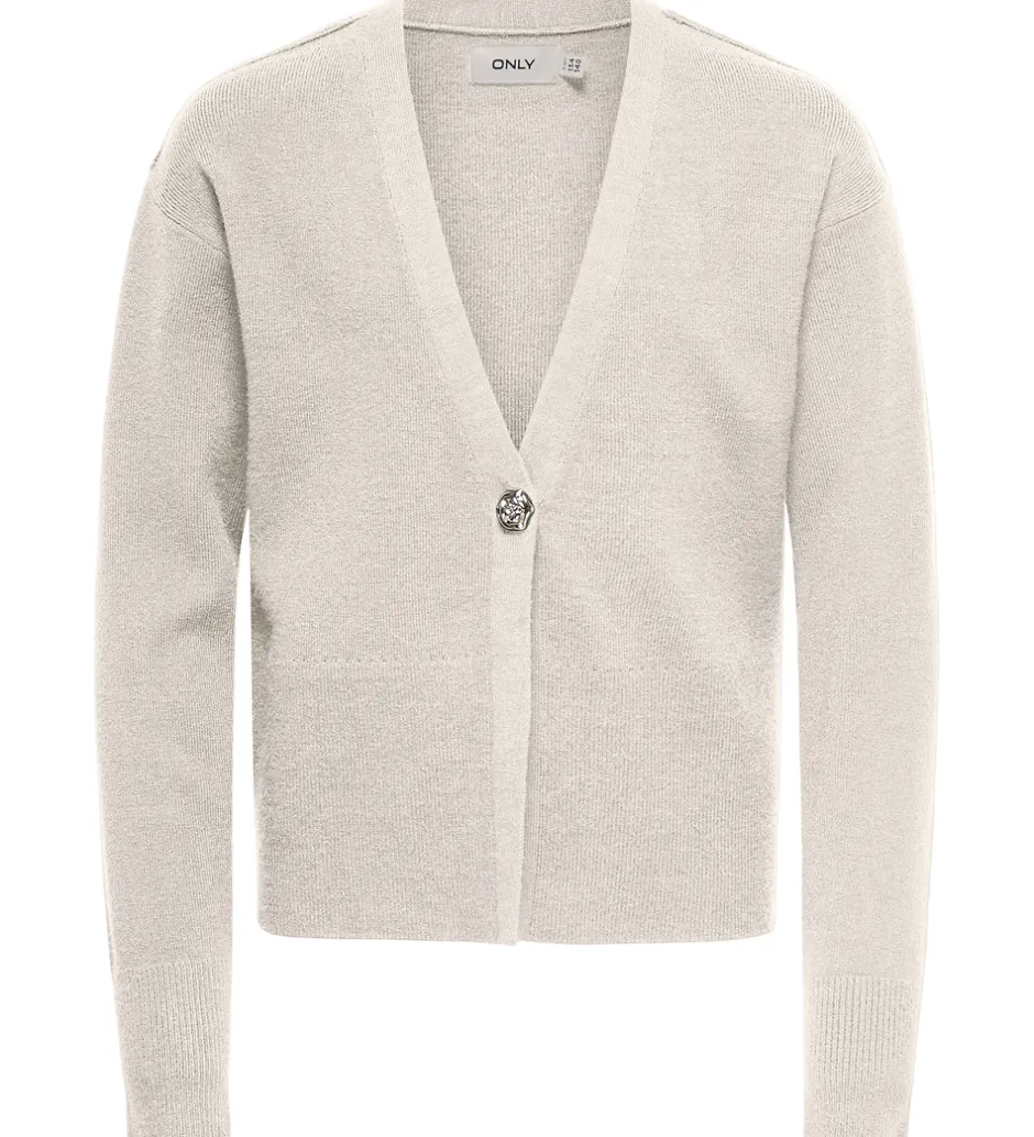 Børn Kids Only Cardigan - Strik - Viskoseblanding - KogKatia - Birch/