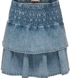 Nederdele*Kids Only Denimnederdel - KogPaula - Light Blue Denim