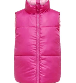 Børn Kids Only Dynevest - Vendbar - KogNewRicky - Raspberry Rose/Bego