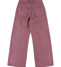 Børn Kids Only Jeans - KogCobain - Rose Brown/Rhinestones