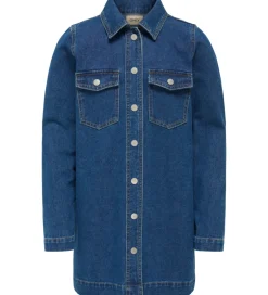 Kjoler|Juletøj*Kids Only Kjole - KogBelle - Medium blue Denim
