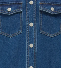 Kjoler|Juletøj*Kids Only Kjole - KogBelle - Medium blue Denim