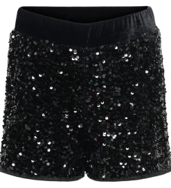Shorts Og Knickers*Kids Only Shorts - KogConfidence - Sort m. Palietter