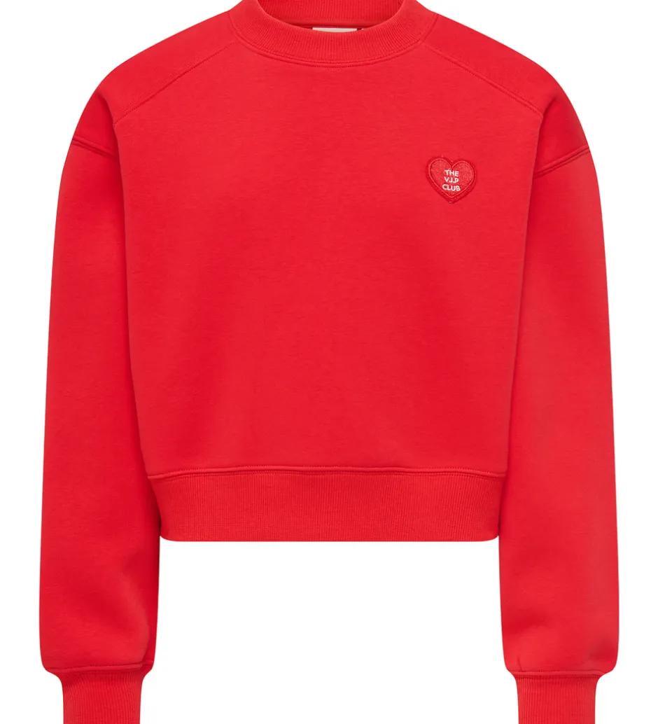 Børn Kids Only Sweatshirt - KogEvisa - High Risk Red