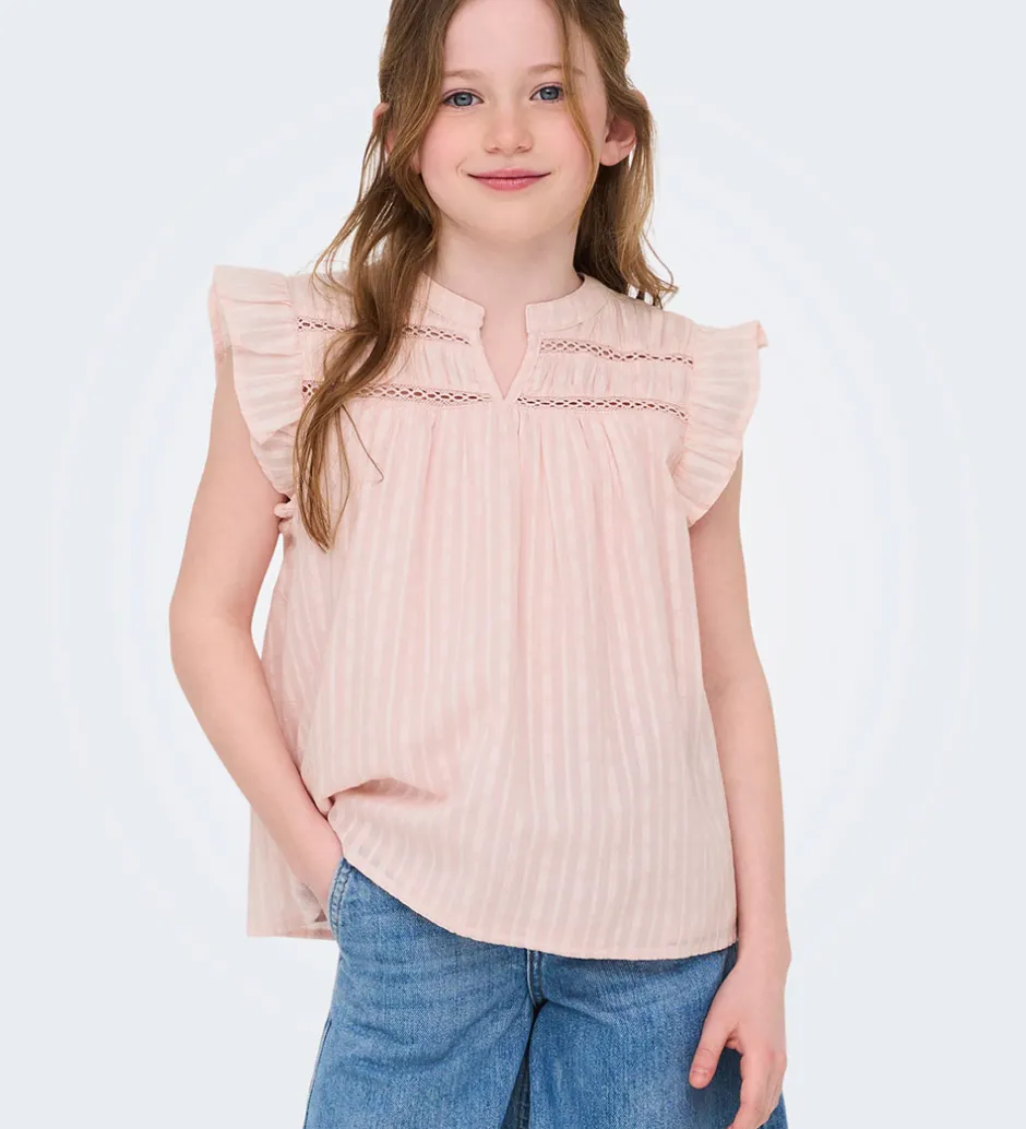 Toppe*Kids Only Top - KogCamille - Mauve Chalk