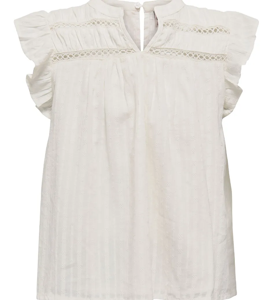 Børn Kids Only Top - KogCamille - Cloud Dancer