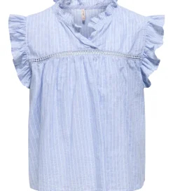 Børn Kids Only Top - KogDaimi - Cashmere Blue/White