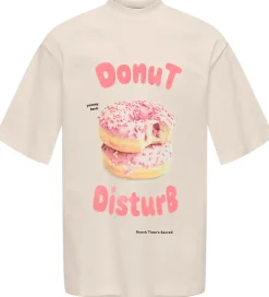 Børn Kids Only T-shirt - KogBabette - Birch/Donut