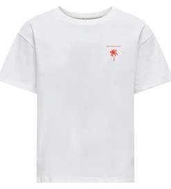 Børn Kids Only T-Shirt - KogVivienne - Cloud Dancer/Adventures