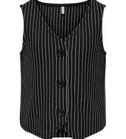 Børn Kids Only Vest - KogBlair - Black/Cloud Dancer