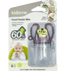 Spisetid*KidsMe Food Feeder Max - Medium - Plum