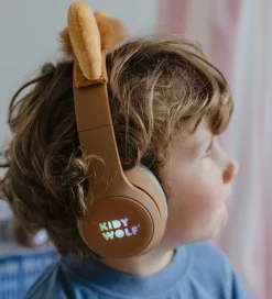 Høretelefoner*Kidywolf Høretelefoner - Bluetooth - Lion