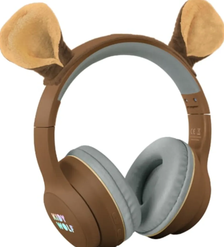 Høretelefoner*Kidywolf Høretelefoner - Bluetooth - Bear