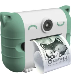 Børn Kidywolf Kamera m. Printer - Kidyprint - Camera Green