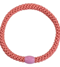 Hårelastikker*Kknekki Hårelastikker - 6-Pak - Slim - Pastel Glimmer/Lys Rosa G