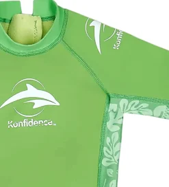 Badetøj*Konfidence Badeheldragt - UV50+ - E-Flex - Maui Green