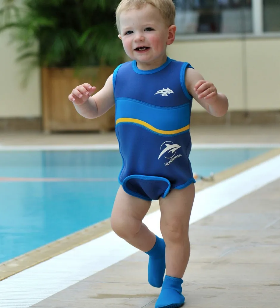 Badesko*Konfidence Badesko - Paddlers - Nautical Blue