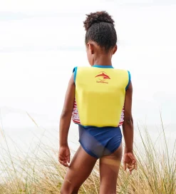 Svømmeveste*Konfidence Svømmevest - Original - Marthas Red Stripe Frills