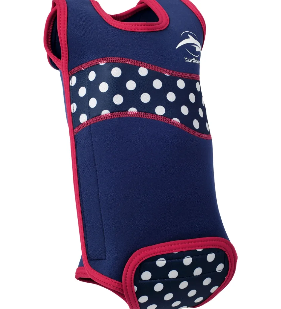 Våddragter*Konfidence Våddragt - BabyWarma - Polka Dot