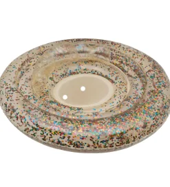 Vandleg|Baderinge*Konges Sløjd Babybadering - 72x22 cm - Multi Heart Transparent