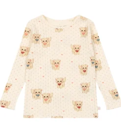 Børn Konges Sløjd Bluse - Minnie - Miao Amore m. Hulmønster