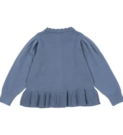Børn Konges Sløjd Cardigan - Strik - Soleil - Country Blue