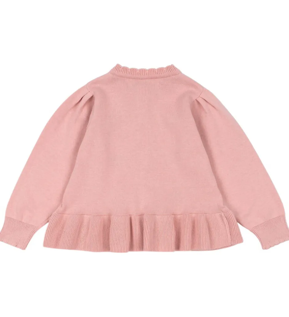 Børn Konges Sløjd Cardigan - Strik - Soleil - Silver Pink