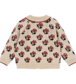 Cardigans*Konges Sløjd Cardigan - Uld/Polyamid - Belou - Rose