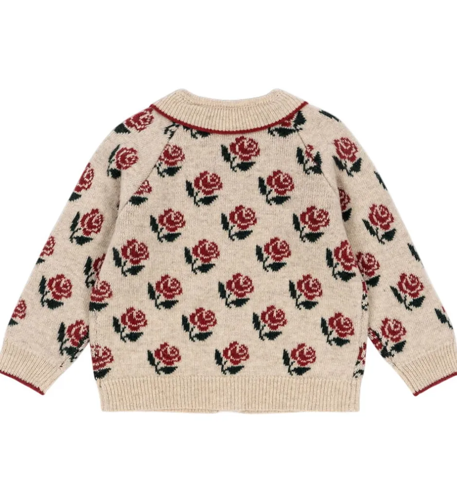 Cardigans*Konges Sløjd Cardigan - Uld/Polyamid - Belou - Rose
