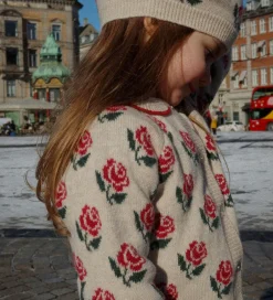 Cardigans*Konges Sløjd Cardigan - Uld/Polyamid - Belou - Rose