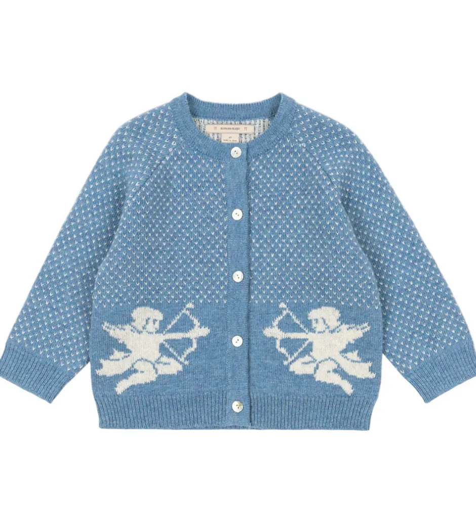 Cardigans*Konges Sløjd Cardigan - Uld/Polyamid - Angel