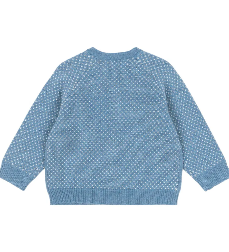 Cardigans*Konges Sløjd Cardigan - Uld/Polyamid - Angel