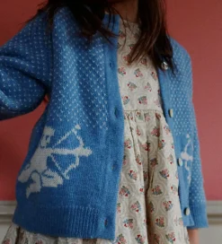 Cardigans*Konges Sløjd Cardigan - Uld/Polyamid - Angel